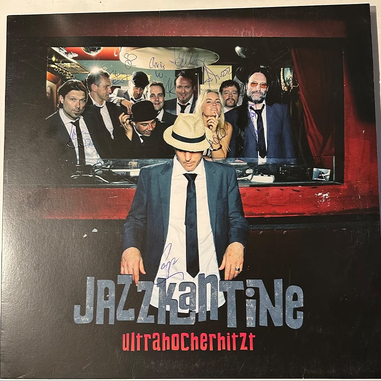 Image of Jazzkantine -Ultrahocherhitzt / LP Album (signiert) !!!