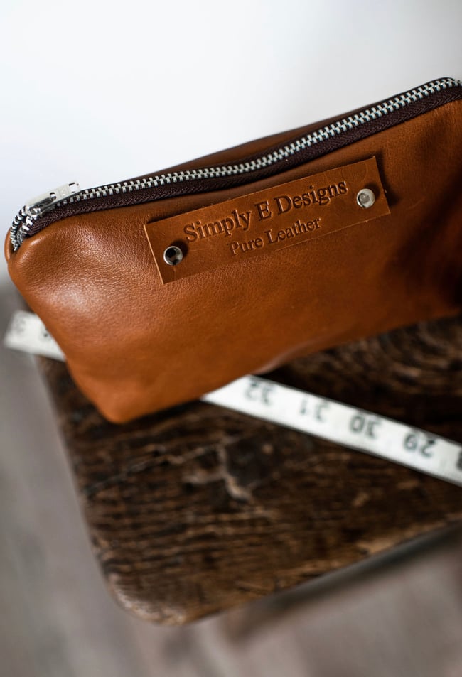 Women’s Leather Cosmetic Purse