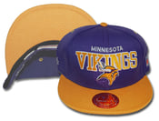 Image of Purple + Yellow "Vikings" Mitchell & Ness 
