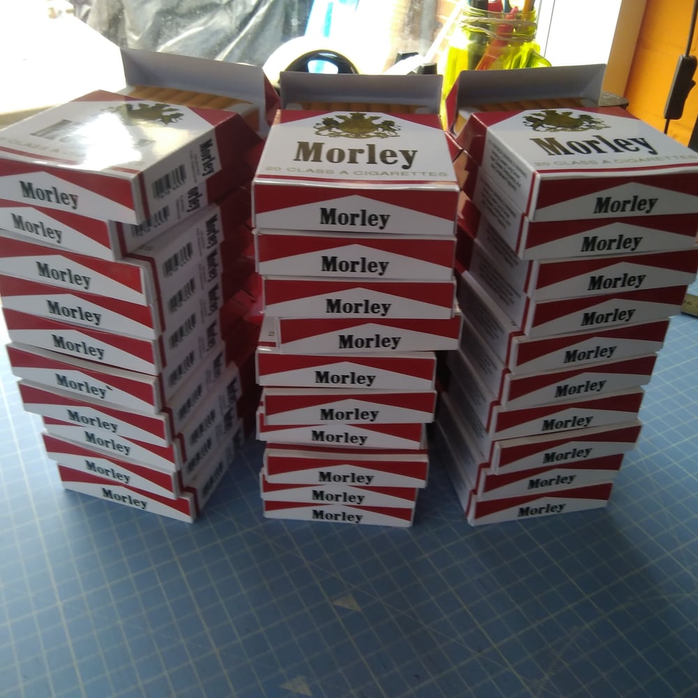 Image of Morley Cigarette Box fundraiser Tape (30 copies only)