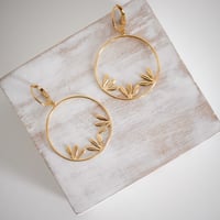 Image 2 of Grandes Boucles d'Oreilles KALÉA RING