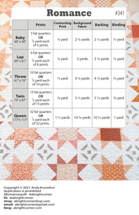 Image 2 of Romance Quilt Pattern - PDF Version