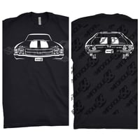 Image 1 of 1971 Chevy Chevelle Shirt Front and Back