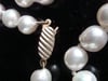 VINTAGE ANTIQUE 9CT 7MM CULTURED PEARL SINGLE STRAND NECKLACE 16"