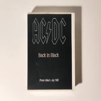 Image 1 of AC/DC - Back In Black - Promo Video's July 1980