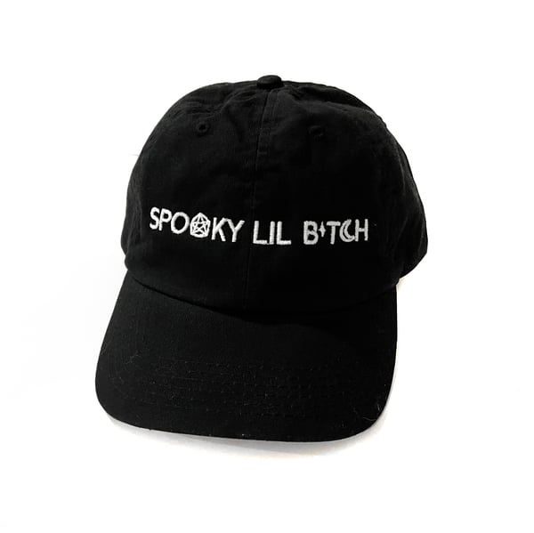 Image of Spooky Lil Bitch Glow Baseball Hat
