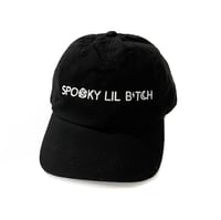 Image 1 of Spooky Lil Bitch Glow Baseball Hat