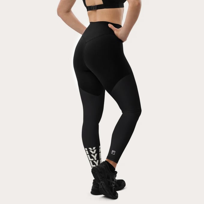 Image of 'Charcoal' Ankle Tat Sports Leggings