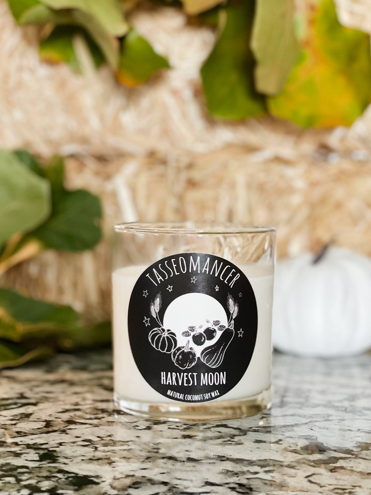 Tasseomancer Harvest Moon Candle