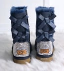 Image of Ugg Boots customized with Swarovski Crystals.