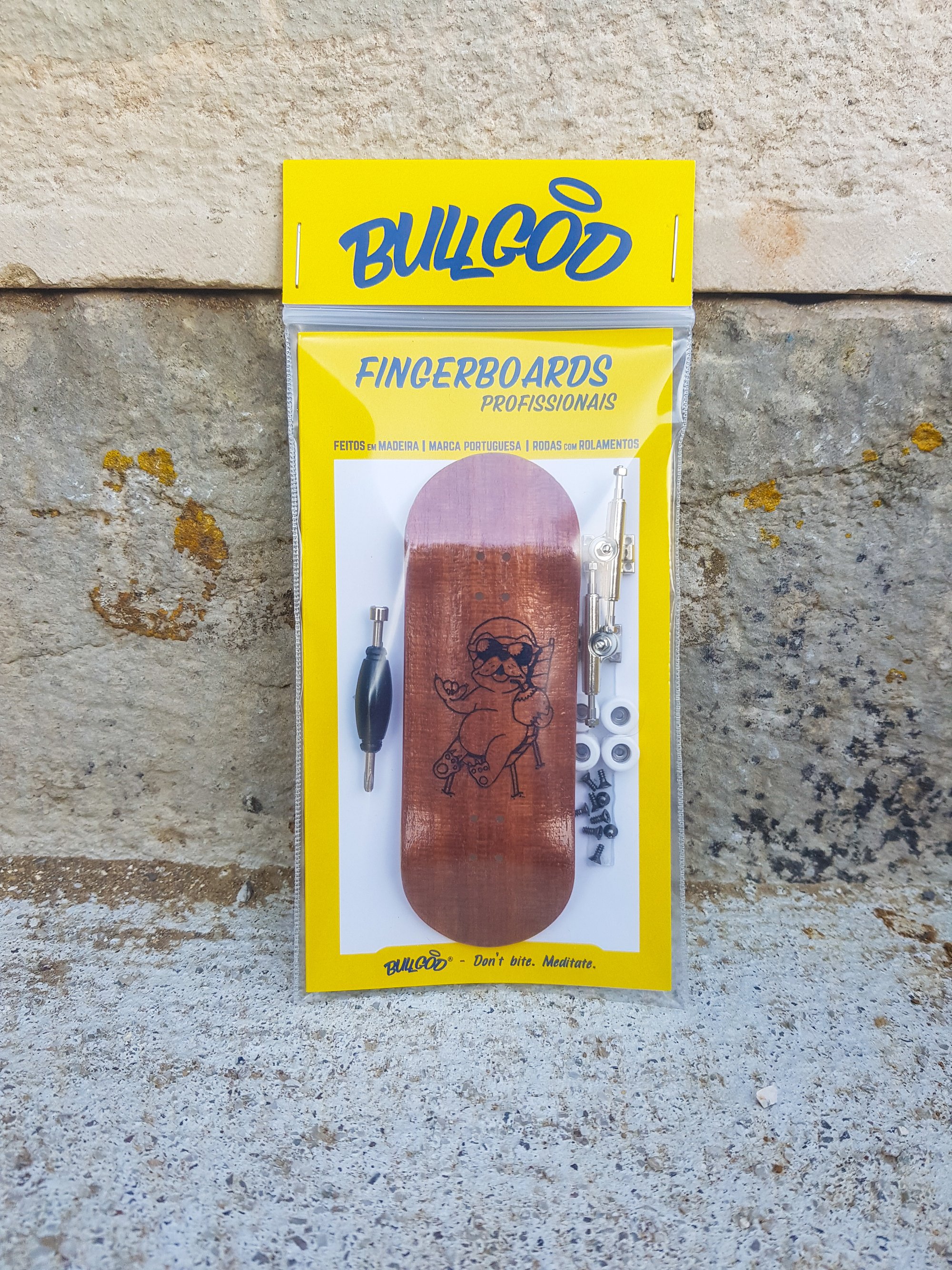 Fingerboard De Madeira Profissional