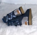 Image of Ugg Boots customized with Swarovski Crystals.