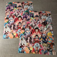 Image 2 of Mixed Anime Art Collage POSTER / PRINT
