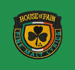 Image of House of Pain Classic Logo patch by Danny Boy O'Connor (Blacktop Edition)
