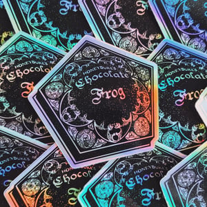 Holographic Sticker The Frog