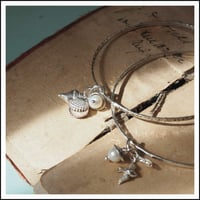 Image 1 of Skinny Charm bangle