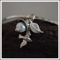 Image 3 of Skinny Charm bangle