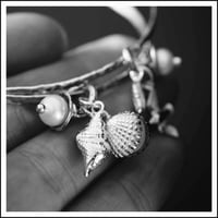 Image 5 of Skinny Charm bangle