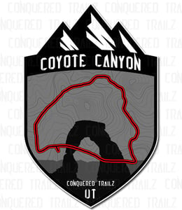 Image of "Coyote Canyon" Trail Badge