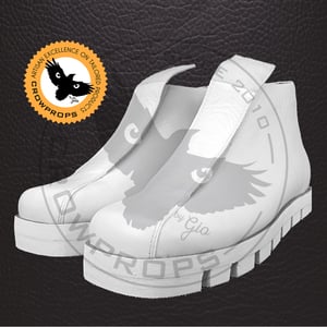 Image of Animated Clone Short Boots (White/Black/Red/Gray/Blue)