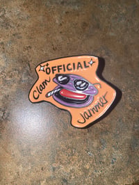 Official Clam Jammer Pins