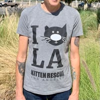 "I Ear-Tip L.A" Trap-Neuter-Return Women's Tri-blend Crew Neck