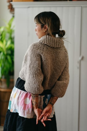 Image of Neys  Sweater (Highland Wool from Peru, shown in Fawn + more colours)