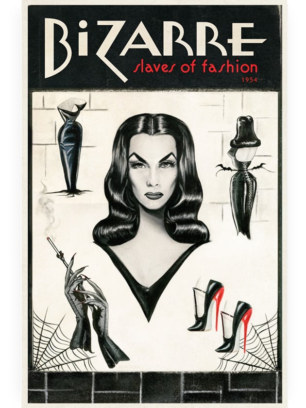 Image of Vampira® Bizarre 1954 Fashion
