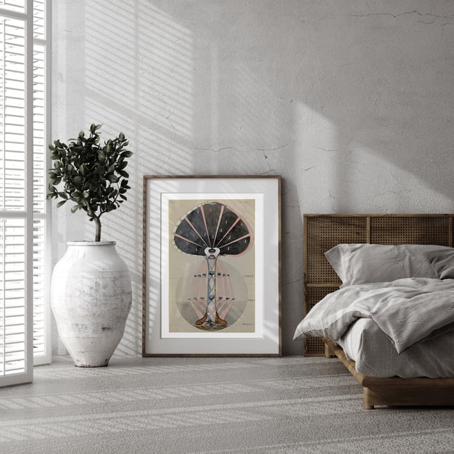 Hilma Klint Print Serie W No 4