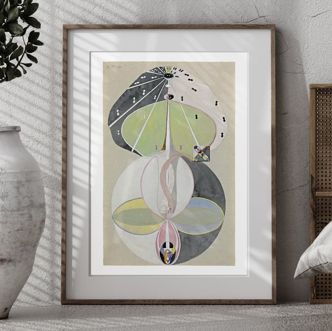 Hilma af Klint Artwork Print Serie W No 5