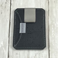 Image 1 of Minimal Wallet with Money Clip Option
