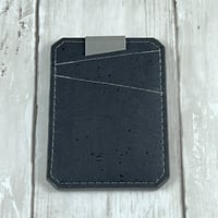 Image 2 of Minimal Wallet with Money Clip Option