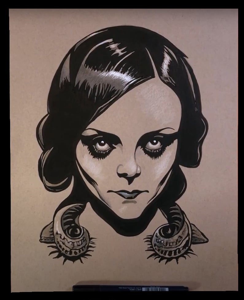 Image of "Portrait of Christina" 