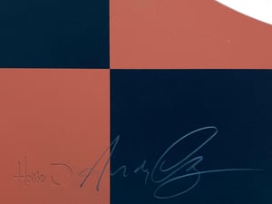 Image of Andy Cruz of House Industries - Six Checker