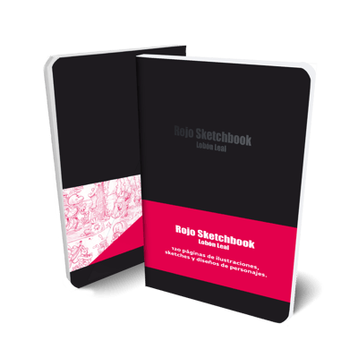 Image of Sketchbook ‘Rojo’