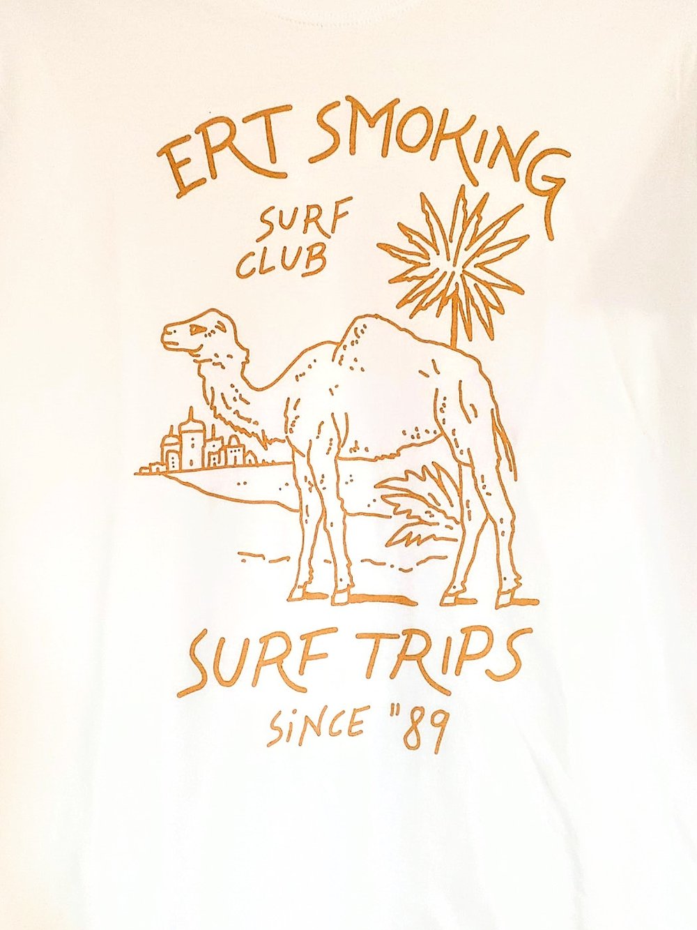 CAMISETA ERT MARROC TRIP WHITE