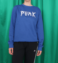 Image 1 of Blue Punk Sweatshirt