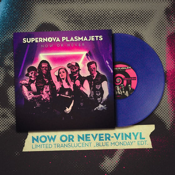 Image of „Now Or Never“ Vinyl – Limited Blue Monday Edition