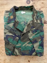 Image 1 of ERDL CAMO TROPICAL COMBAT COAT JUNGLE JACKET