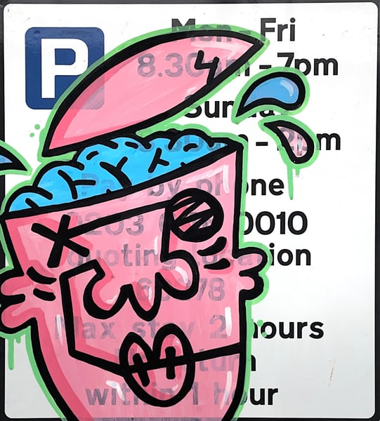 Image of 'Mon - Fri' original faces piece