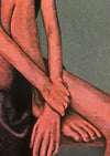 'Woman Sitting' acrylic on canvas