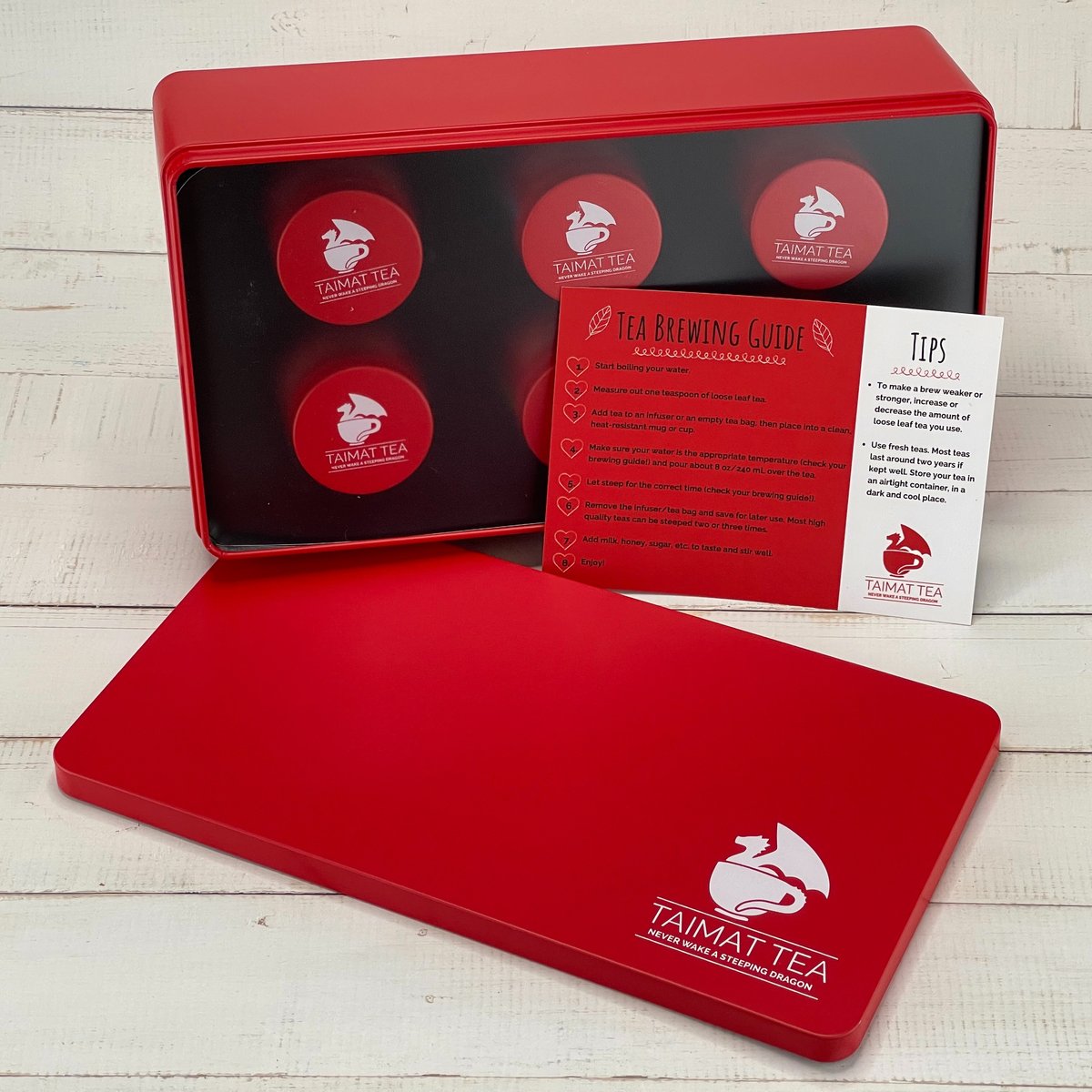 Final Fantasy 14 Teas of Eorzea Loose Leaf Tea sampler tin gift set