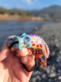 Image 1 of Rainbow Koi Fish Pendant