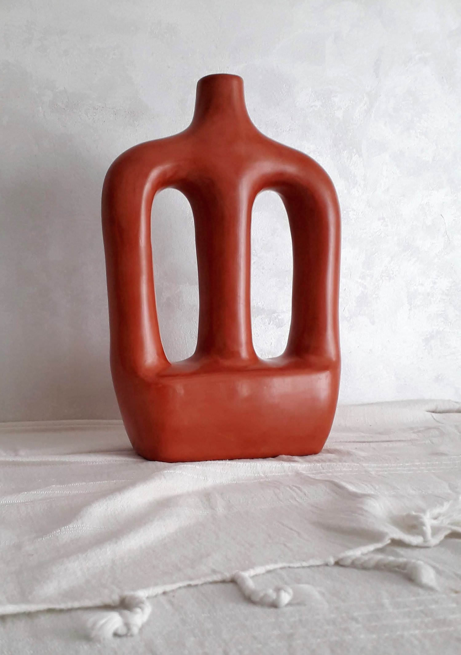 Image of TERRACOTTA VASE - CINNAMON