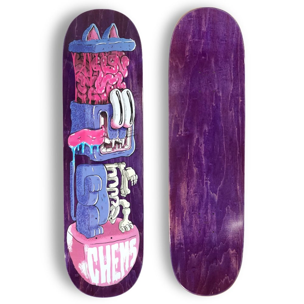 CAT GUTS SYMMETRICAL SKATEBOARD