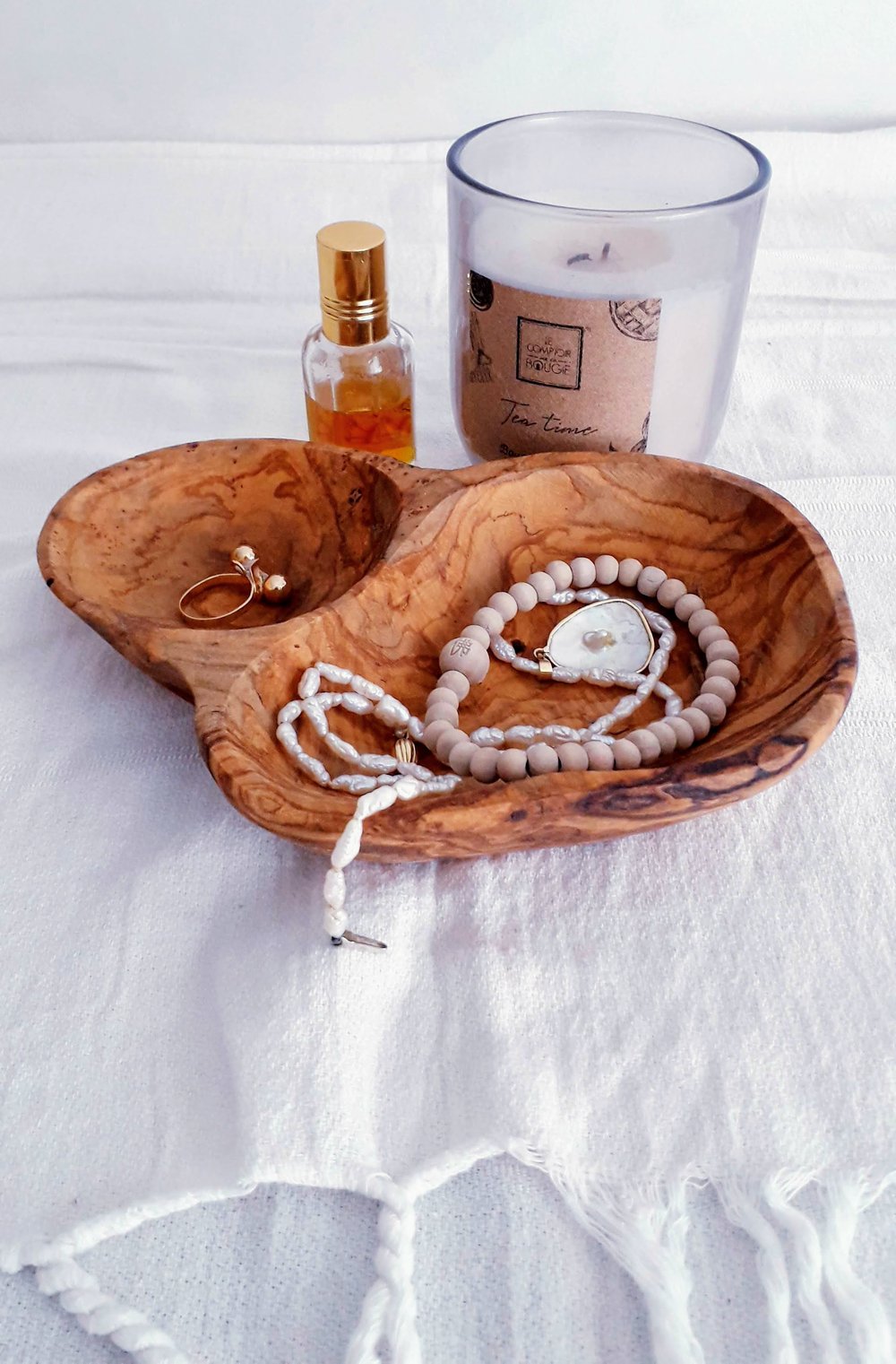 Image of JEWELRY WOODEN TRAY