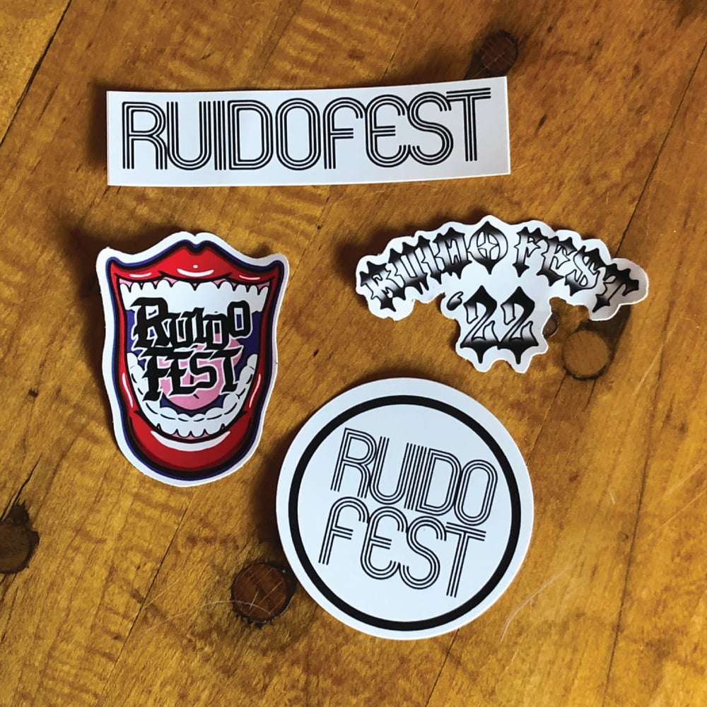 Image of Ruido Fest Sticker Pack