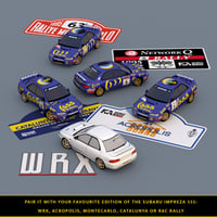Image 3 of Tamiya XV-01 + Subaru Impreza 555 Bodyshell Bundle