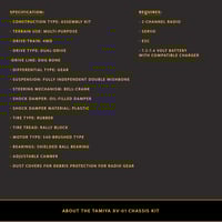 Image 5 of Tamiya XV-01 + Subaru Impreza 555 Bodyshell Bundle