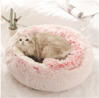 SALE! Round Plush Cat Bed 